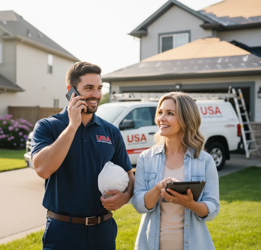 USA Roof Repair Experts customer support in Del Norte